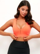 Заказать Euphoria Топ Classic Cropped Total (Orange Fluo)