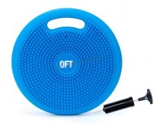 Заказать Original Fittools FT-BPDHL (BLUE) Массажно-балансировочная подушка с ручками синяя