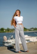 Заказать Euphoria Брюки спортивные Wide by Wide Grey melange Soft